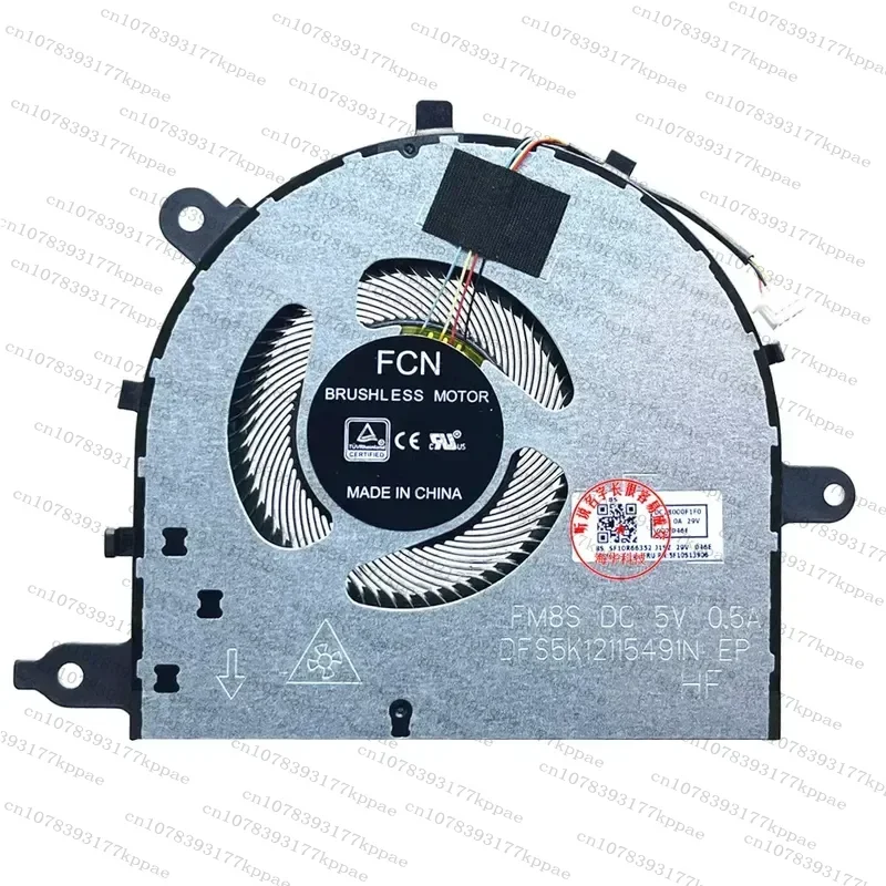 1PCS for FOR LENOVO Xiaoxin 15 ARE 15ALC 15ITL 15IIL05 81YK CPU Cooling Fan 5F10S13906 Replacement Part