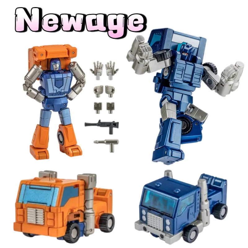 Figura de acción a escala pequeña Newage Transformation NA H58 H58B Huffer Balin H59 H59B Pipes Dwalin G1 con caja, grado coleccionable