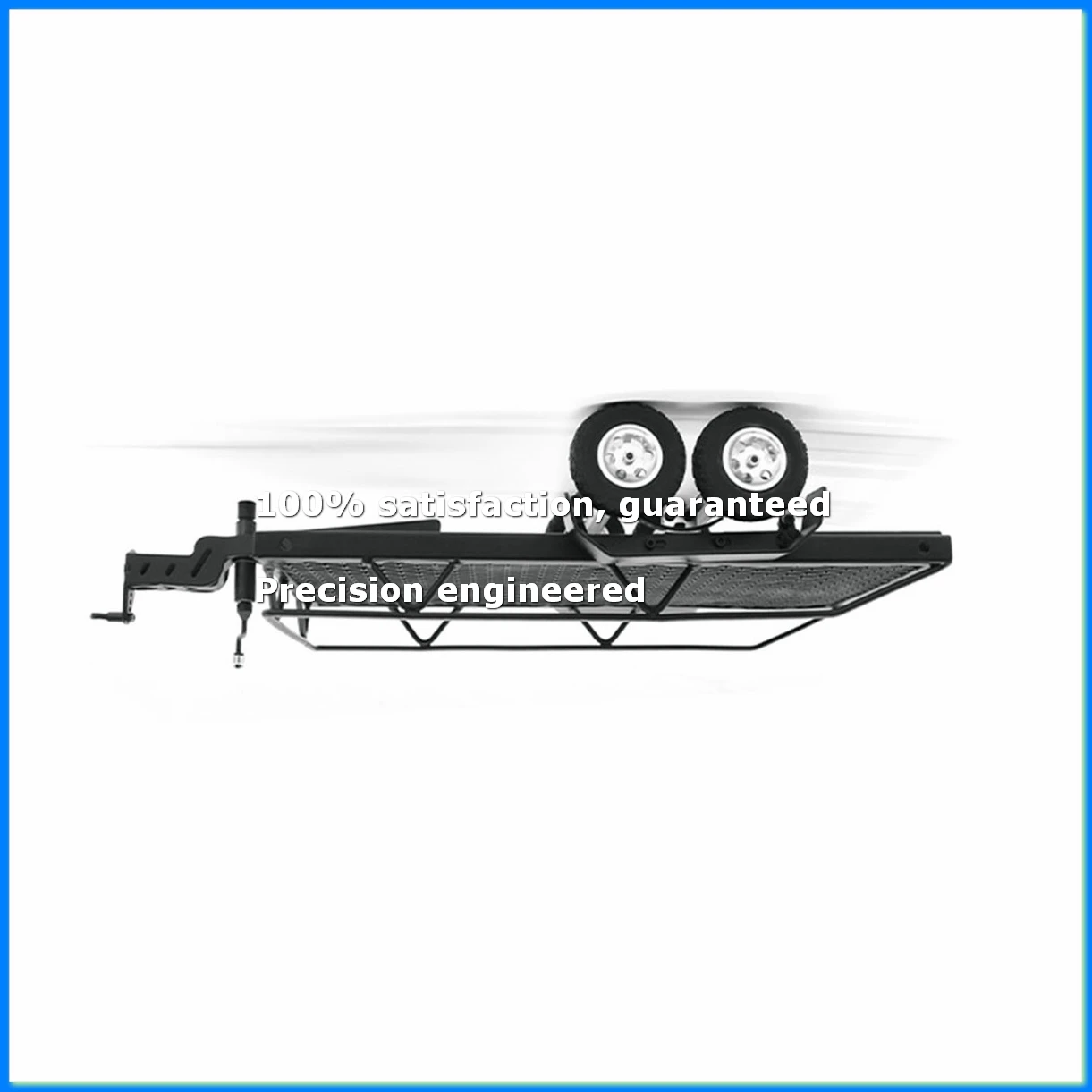 

Black RC Car Metal Hitch Mount Trailer Upgrade Parts Accessories for 1/24 RC Trx4m Scx24 Fms24 FMS18 CR18P -PMM-SPMI