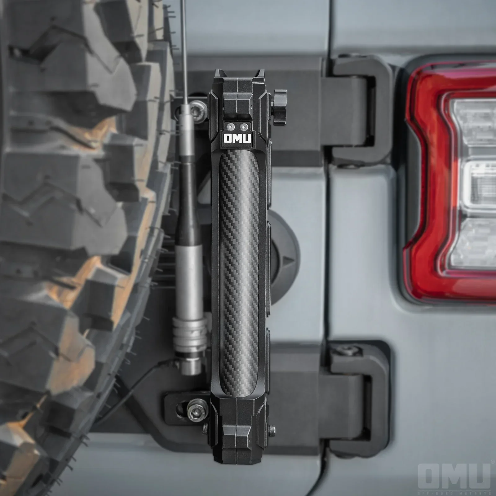 Offroad Aluminum Flagpole Frame For Jeep Wrangler JK JL Accessories Flagpole Bracket
