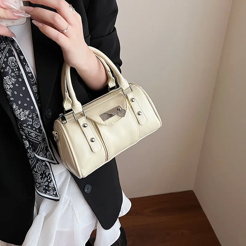 حقيبة وسادة صيفية لعام 2025، محفظة بمقبض علوي جديد للنساء، حقيبة كتف مرصعة، حقيبة يد بسيطة من اليوم إلى الليل، محكم #2