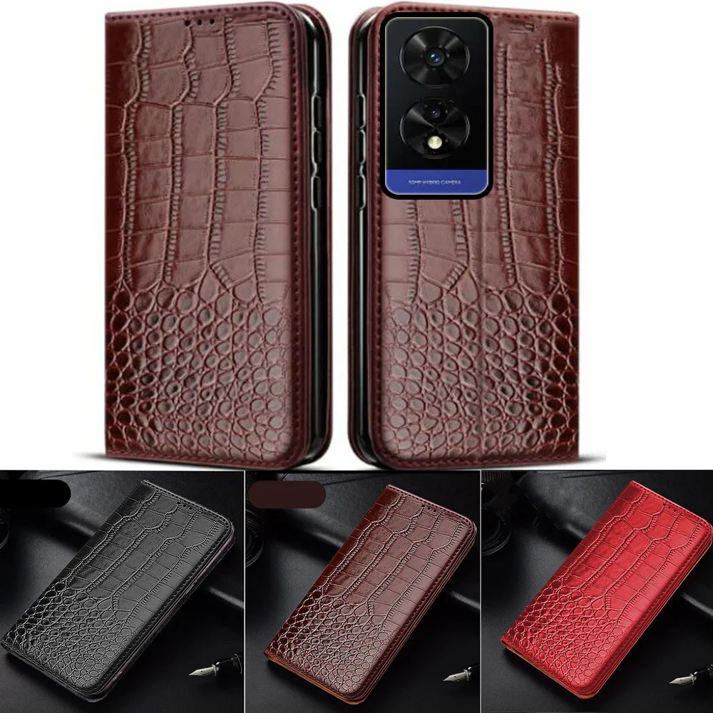 For TCL 505 Magnetic Card Flip Leather Stand Retro style Phone Protective Case For TCL 505 T509K T5094 TCL505 Case 6.75