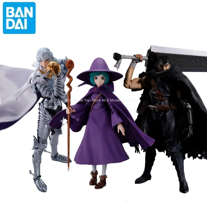 

Original Bandai S.H.Figuarts SHF Berserker GUTS Griffith Schierke Action Figure Toys Collection Model Gift