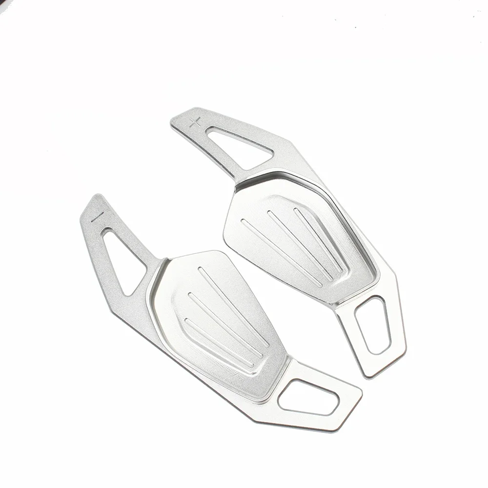 For Skoda 2020 Octavia A8 MK4 ENYAQ IV RS VRS 2021 2022 Aluminum Car Steering Wheel Shifter Paddle Extension DSG Sticker Styling