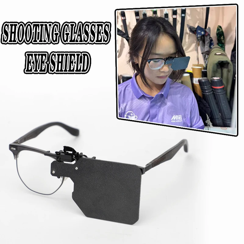 

Fandao Shooting Archery Glasses Eye Shield Sports Rifle Competition Training Clip Cover For Assisted Shooting Aiming Training