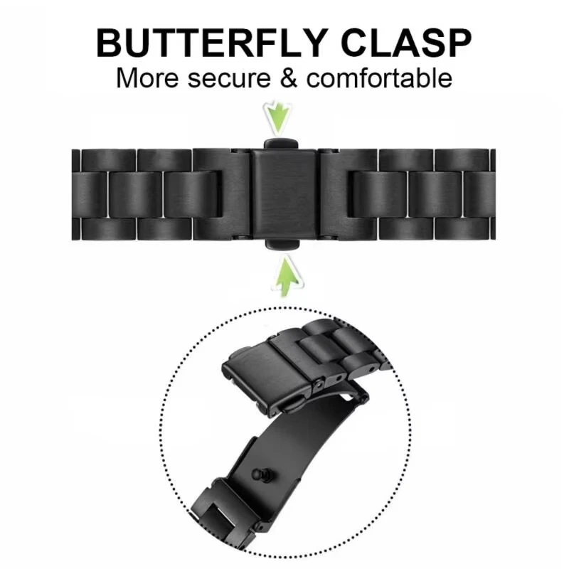 2 pçs 2 em 1 pulseira de aço inoxidável + banda milanesa para xiaomi mi banda 9 8 pulseira de metal para xiaomi miband9 miband8 cinto magnético