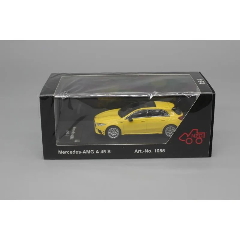 1:64 W177 نموذج سيارة بأربعة أبواب مصنوع من خليط معدني، للمراهقين للعب مع، للبالغين للتزيين، هدية المهرجان.