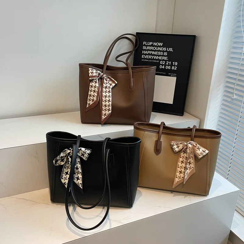 

Просторная большая сумка 2025 года — многосторонняя сумочка через плечо/плечо, стильная рабочая сумка для женщин и студентов