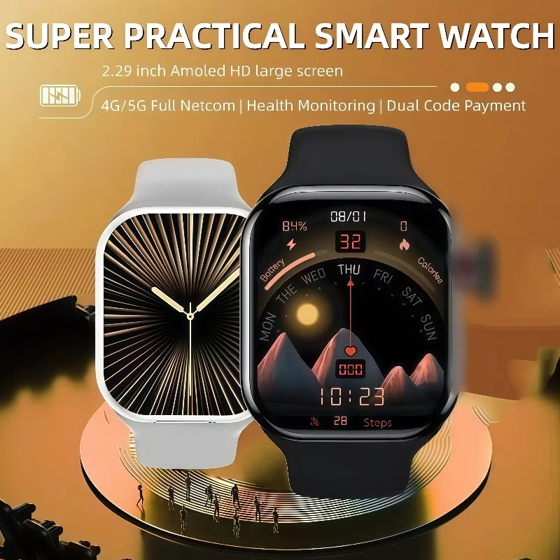 

CD20 Smart Watch 5G Android 10.0 Smartwatch With 180° Rotary Camera GPS WIFI HealthSmartwatch