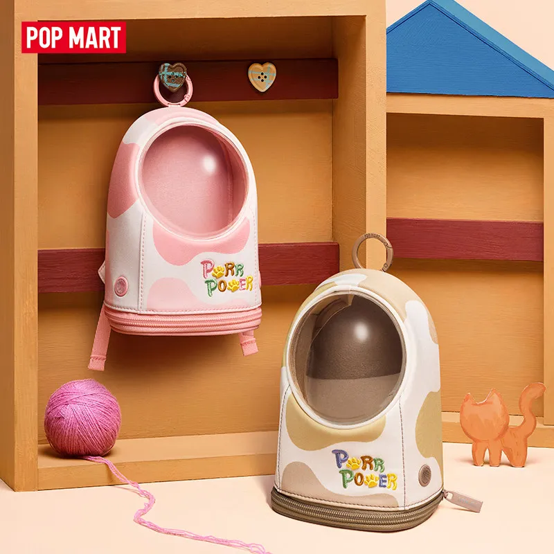 POPMART Labubu THE MONSTERS Cat Mode on Magnetic Phone Holder Blind Box Series Cute Porr Power Pendant Bag Thermal Cup Gift - view 5