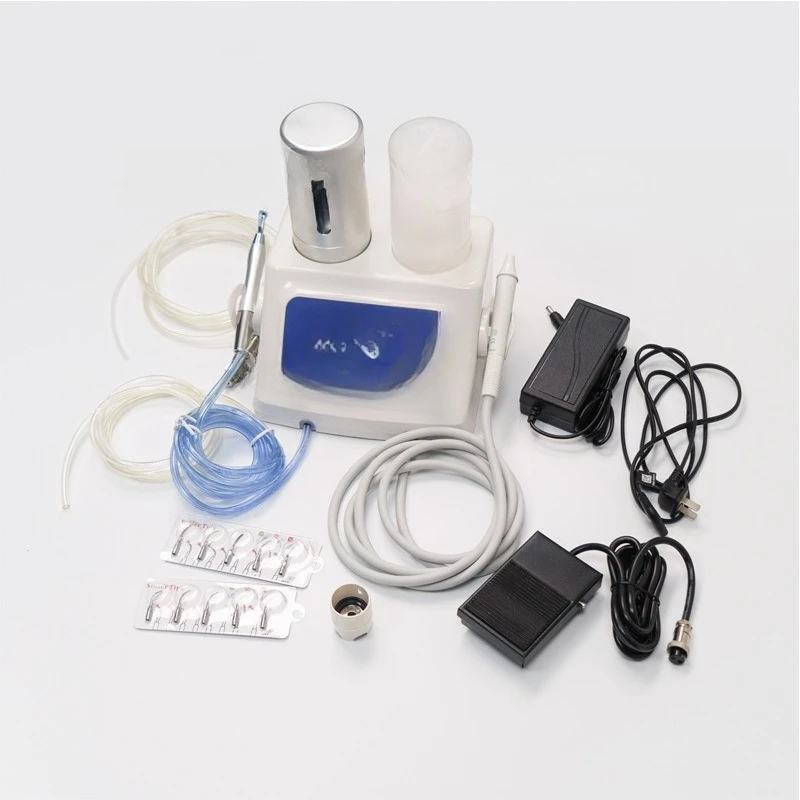 

Dental sandblasting and scaling machine, ultrasonic sandblasting periodontal treatment instrument, oral multi-functional dental