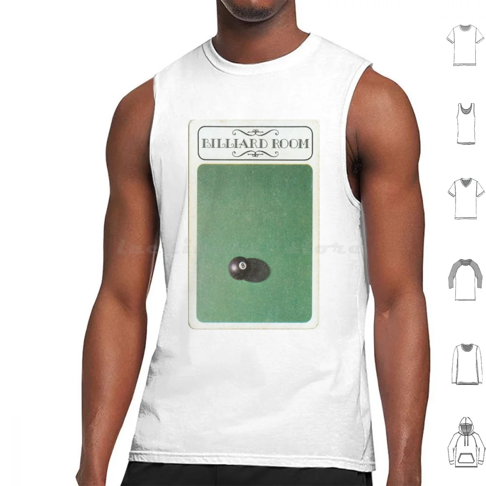 Clue Billiard Tank Tops Print Cotton Clue Cluedo Clue Billiard Blue Clue Aesthetic Vintage Vintage Aesthetic Old Fashioned