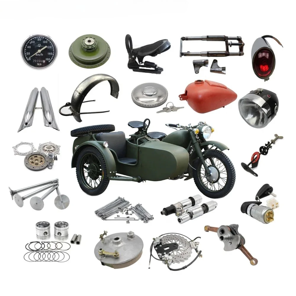Motorcycle Accessories Final Driven Gear for Cjk 750 CJ-K750  K750 M72 750cc Rear Final Drive High Speed Gear Assembly view 4