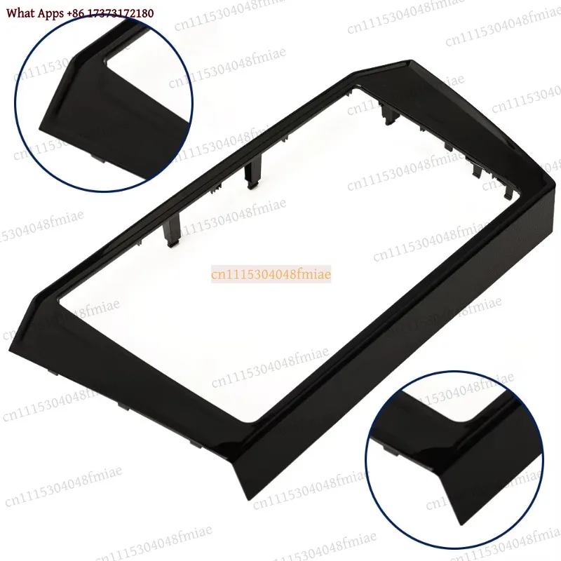 k3 8/9.2 Inch Piano Black Radio Frame Panel Trim CD Plates For Passat B8 2018 Screen Bezel Cover
