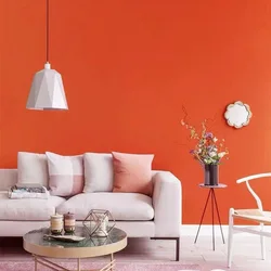 40*100cm Orange Wallpaper Self-adhesive Thickened Wall Stickers Waterproof Sticker Bedroom Home Wall Art Decor