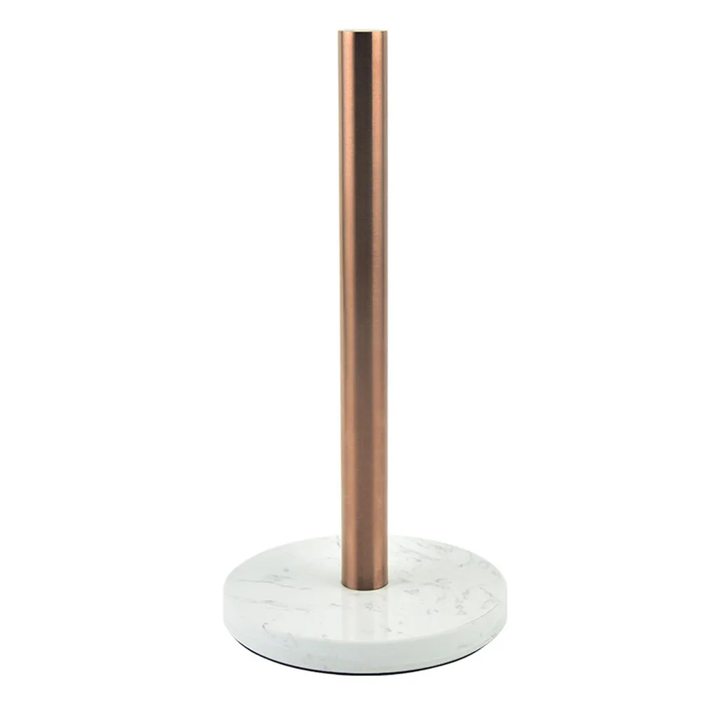 Standing Paper Towel Holder Marble Paper Towel Holder Easy Refill High-quality Materials Multifunctional Vertical Shelf