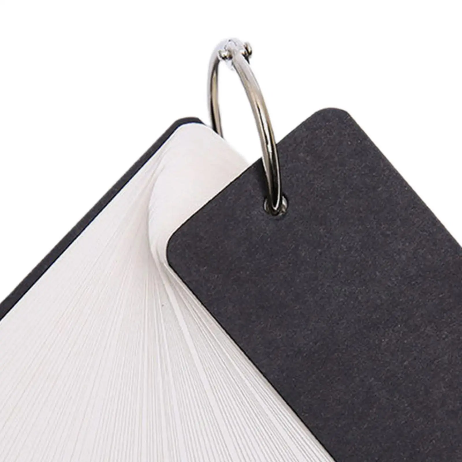 4x Index Cards with Ring,Study Cards,400 Sheets, Word Vocabulary Cards Removable Message Note Cards Note Cards for Studying