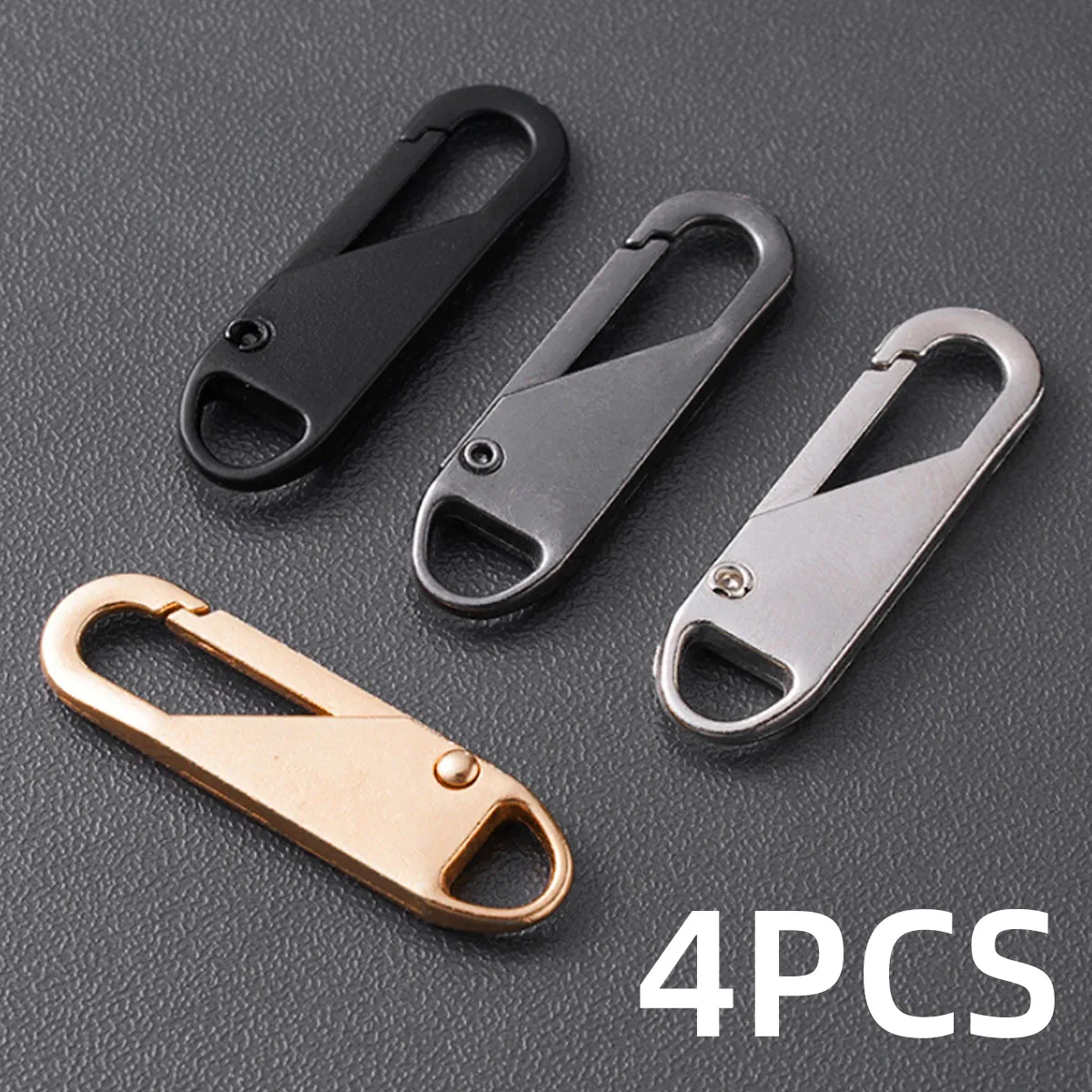 Removable Universal Zipper Replacement Parts Reusable Durable Multifunctional Metal Zipper Suitable For Luggage And Clothing