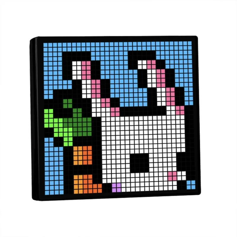 LED Pixel Art Display, Smart Digital Lamp Set with Calendar, Matrix Panel for Game Room Accessories & Decor,Pixel Panel