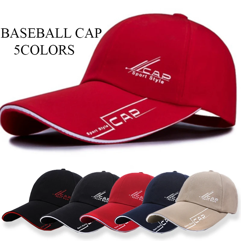 

Korean Version Sun Hats Long Visor Large Head Man Big Size Causal Peaked Hats Cool Fishing Hat Man Plus Size Baseball Caps