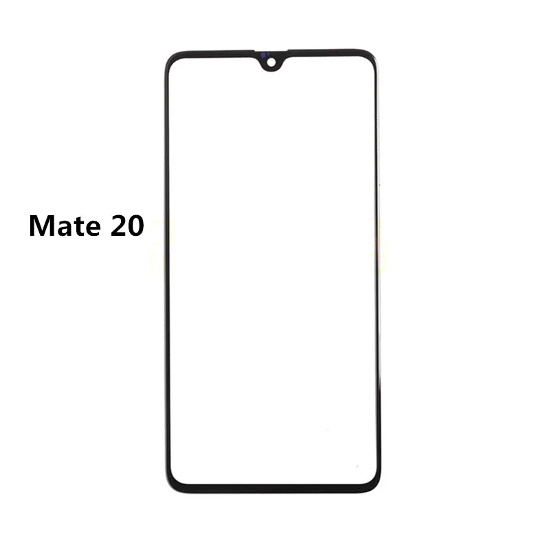 Outer Screen For Huawei Mate 9 10 Pro 20 Lite 30 Touch Panel LCD Display Front Glass Cover Lens Repair Replace Parts + OCA