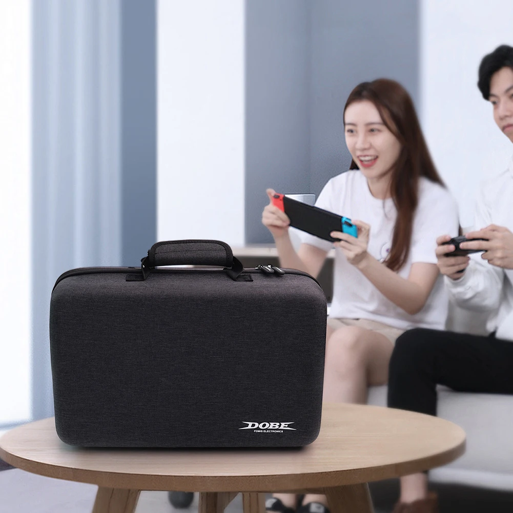 ل PS5 سليم حقيبة حمل صلبة المحمولة تخزين حقيبة كتف مكافحة الإفلات حقيبة سفر ل PS5 سليم القرص/وحدة التحكم الرقمية