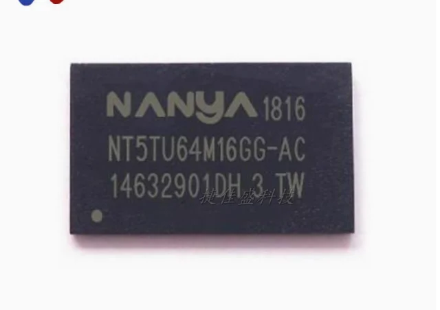 10 قطعة من NT5TU64M16GG-AC 64M * 16 بت BGA-84-ball DDR2 رقاقة الذاكرة ics الجديدة #1