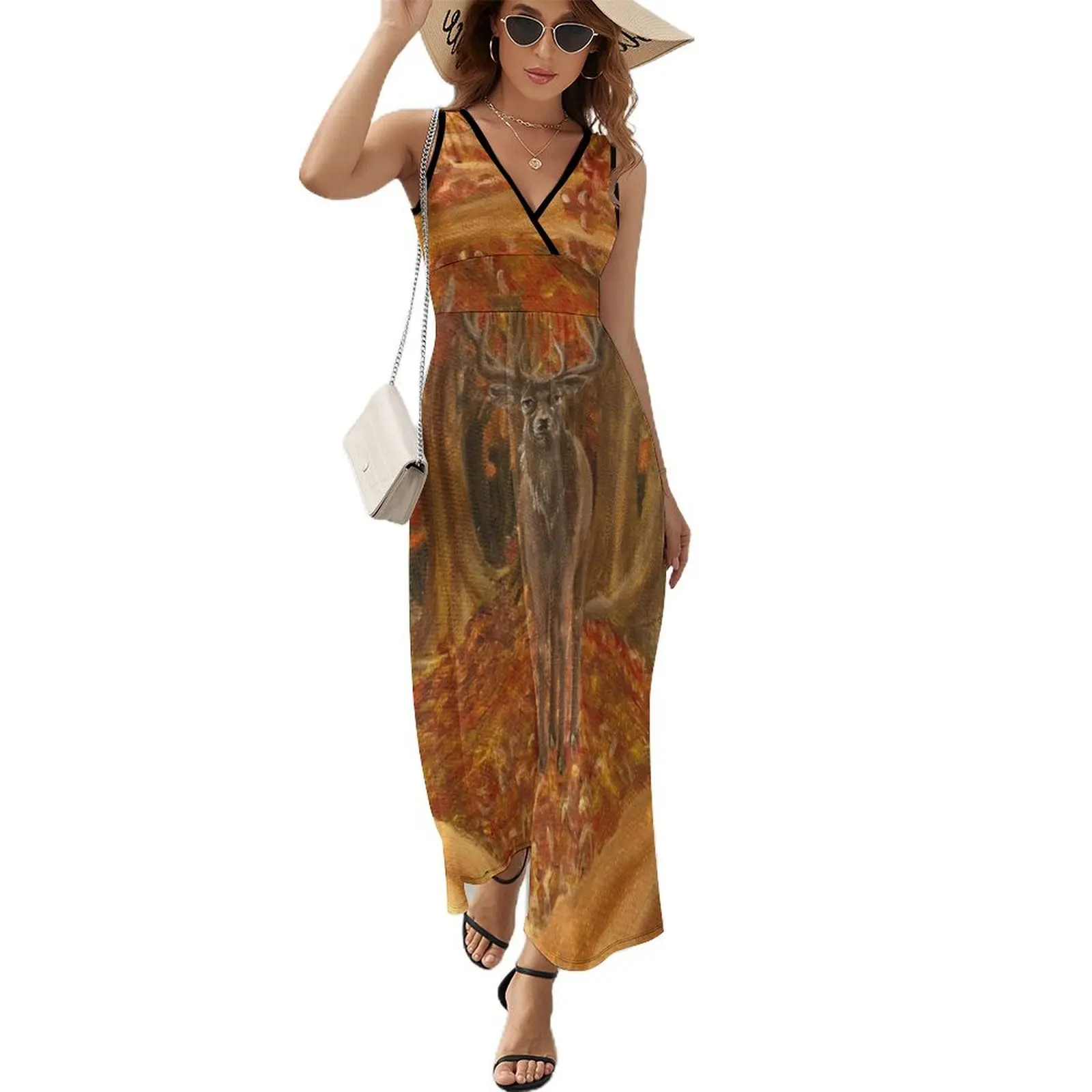 

Deer, the king of the forest Sleeveless Dress Summer skirt summer women's dress 2024 ladies dresses for special occasion