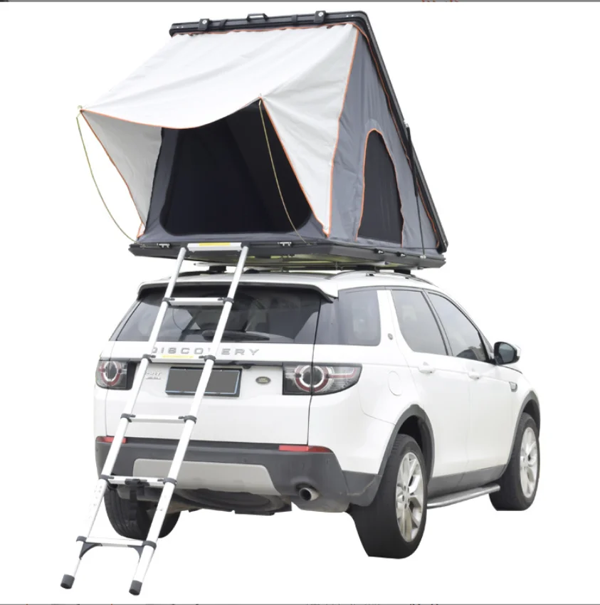 Outdoor Tent Car SUV Roof Tent Aluminum Alloy Triangle Tent Automatic Quick Open