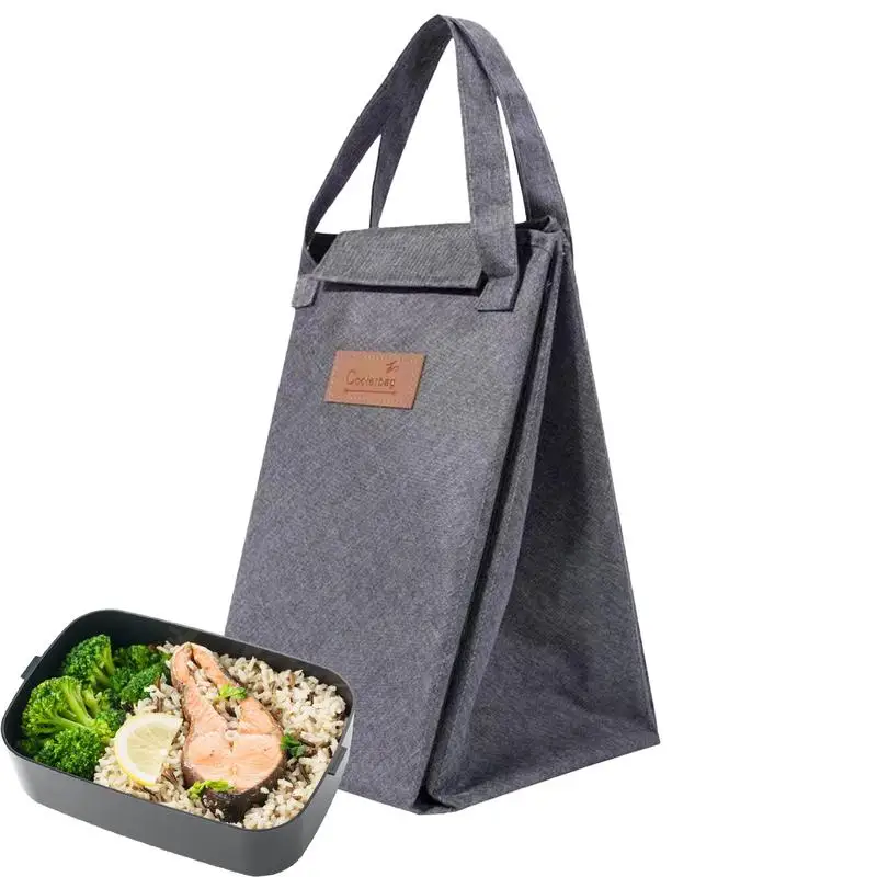 

Thermal Lunch Bag Reusable Insulated Lunch Container 2 In 1 Waterproof Lunch Tote Camping Mat Portable Cooler Lunch Boxes For