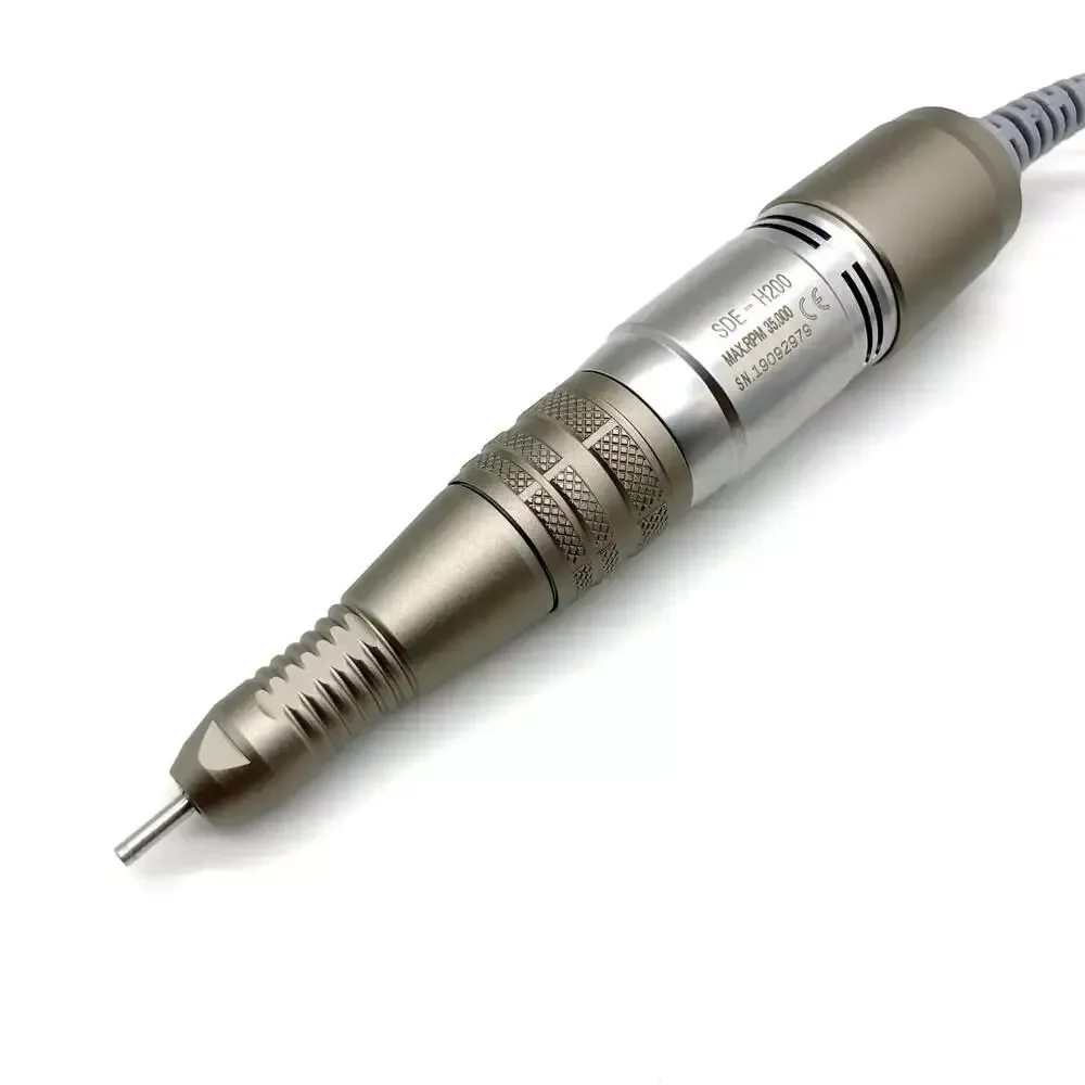 Handpiece Electric Manicure Nail Drill for Up200 Machine Professional Electric File Remove Gel Polish 35000RPM marathon strong