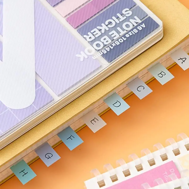 Multifunctional Adhesive Note and Lined Notebook Set Portable Writing Notepad D5QC