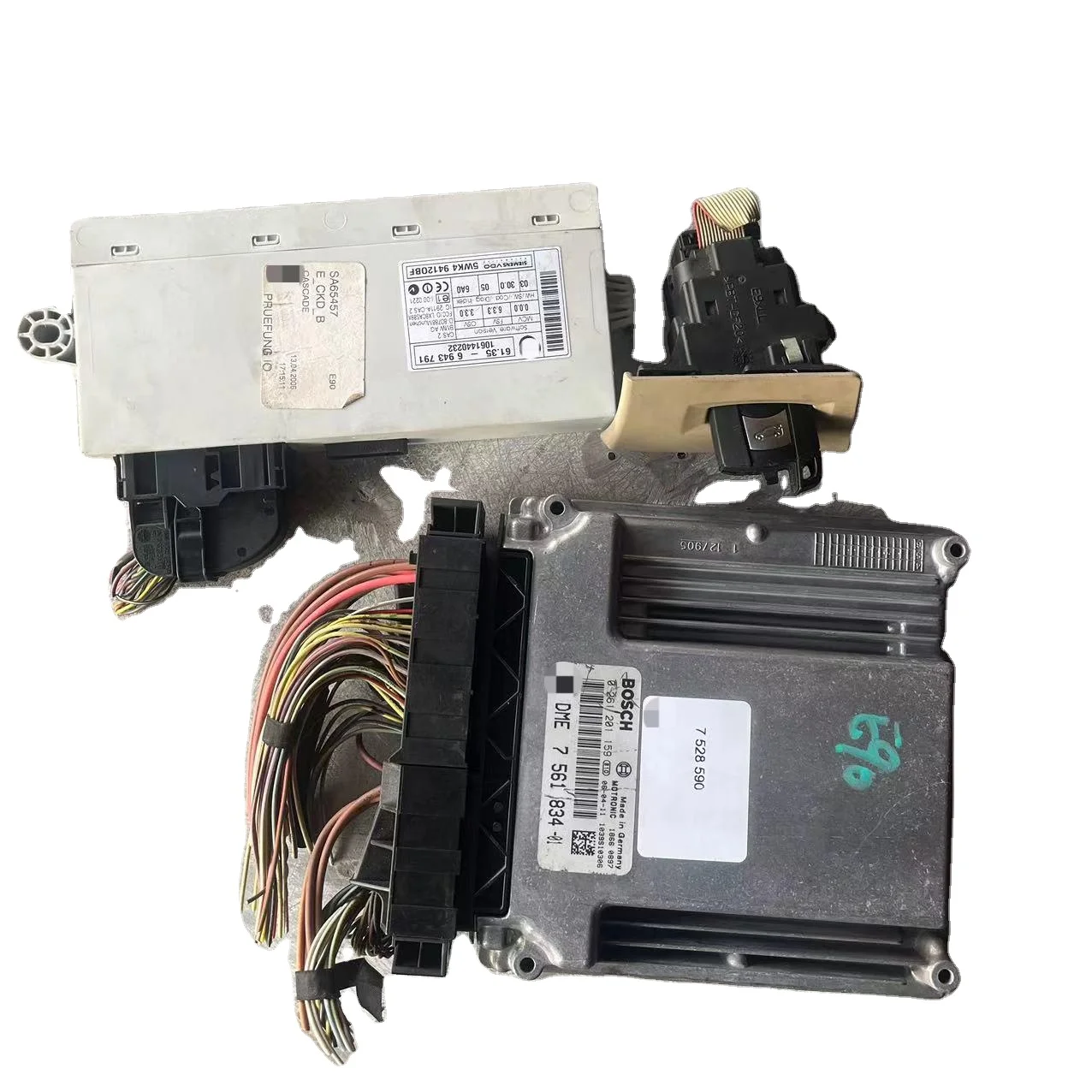 For Bmw 3 Series E90 Ecu Computer Ignition Key Engine Computer Car Body Computer High Quality Original Used Accessories