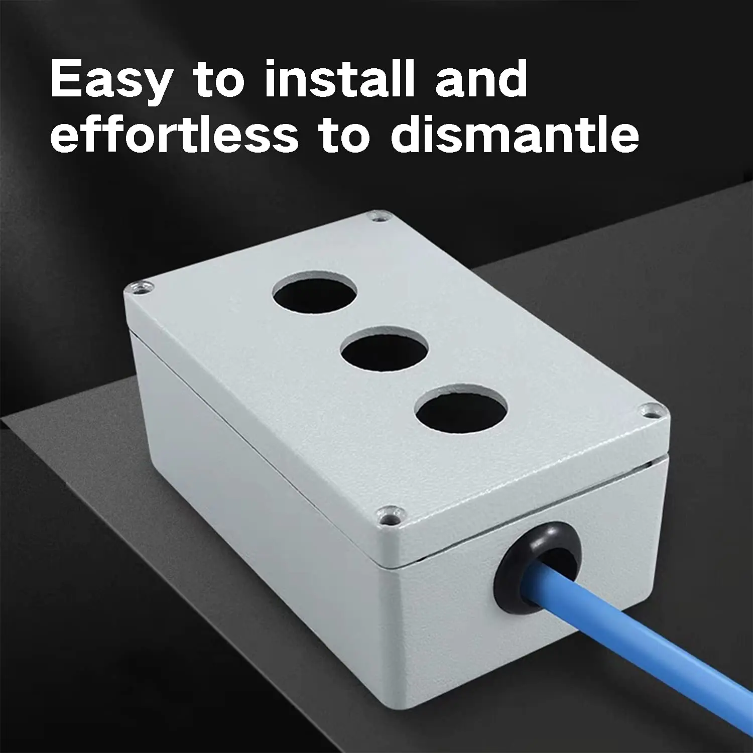 188 Pieces Closed Rubber Grommet Firewall Solid Closed Hole Plug Assortment Kit for Wire Electrical Appliance Plumbing image 5