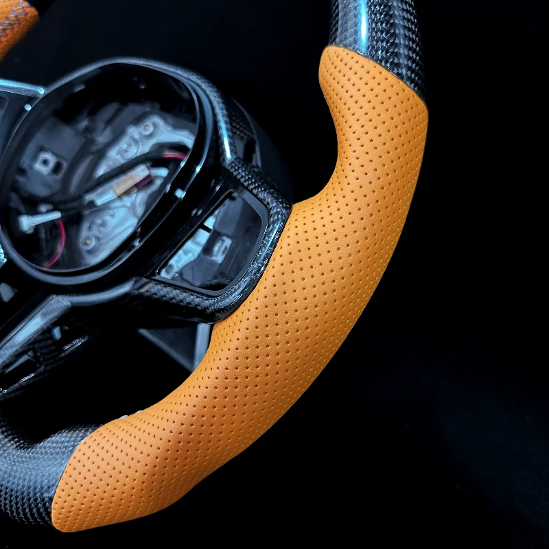 Customized carbon fiber steering wheel for BMW G20 G28 G30 G38 G80 G82 CS
