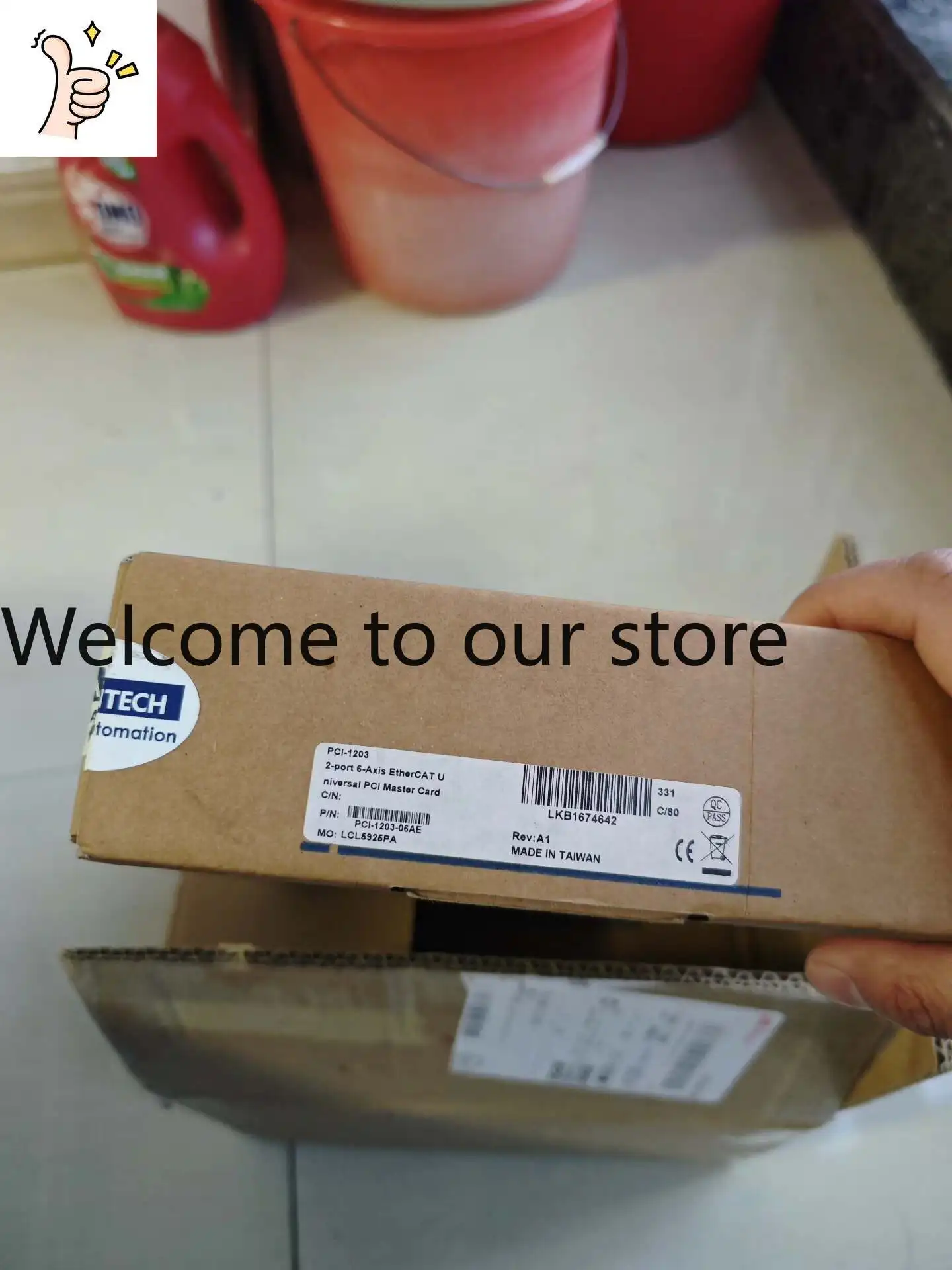 Advantech PCI-1203 Has Been Opened And Unused, And The Picture Is The Real Thing.