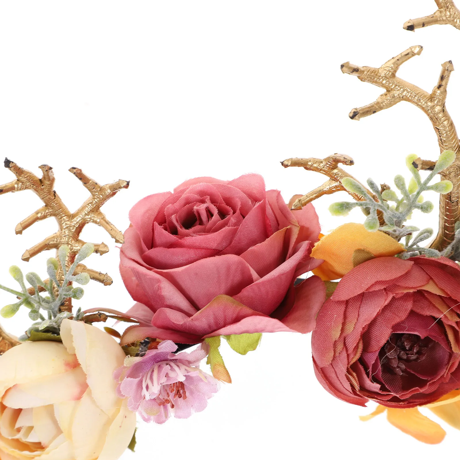 

Christmas Antler Headband Cute Reindeer Horn Hair Hoop for Holiday Party Easter Festival Deer Antlers Headdress