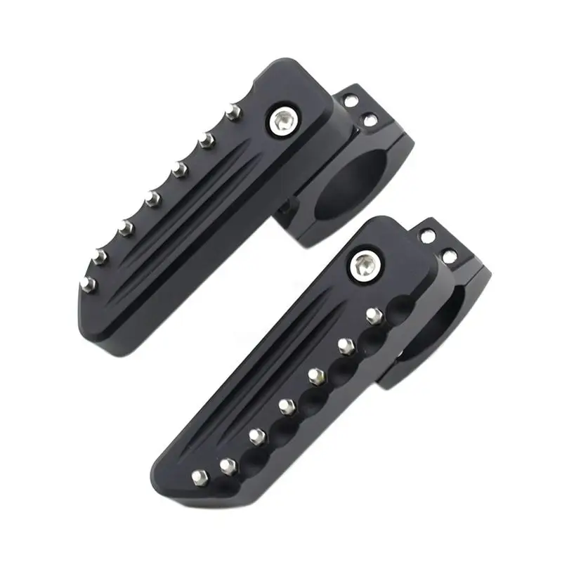 

A95E-Motorcycle Highway Front Foot Pegs Folding Footrests Clamps For BMW R1200GS LC R1250GS ADV Adventure 2013-2022