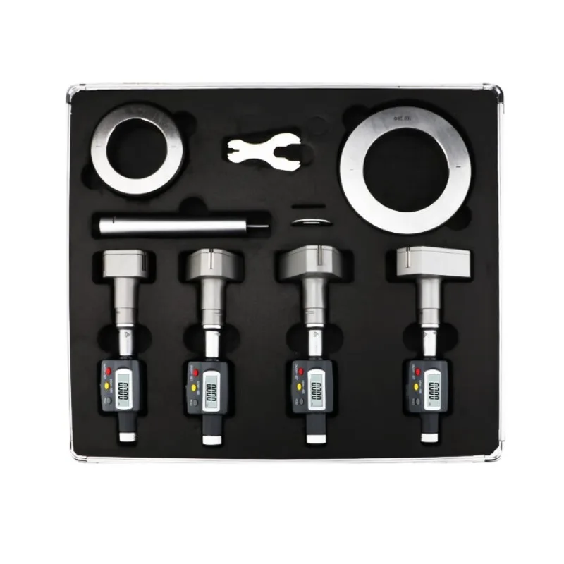 

Inner diameter micrometer Three-point inner measurement micrometer Grab aperture High precision 0.001 digital display