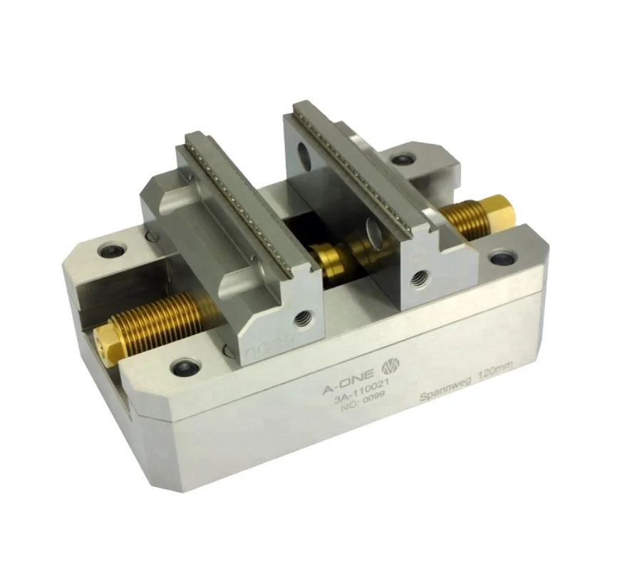 

A ONE Workholding Fixture Similar Lang Precision 5th Axis Self Centering Vise For CNC Machining 3A-110021