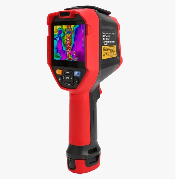 Infrared thermal imager UT260V for detecting and diagnosing overheating faults in high-voltage circuit breakers in power systems