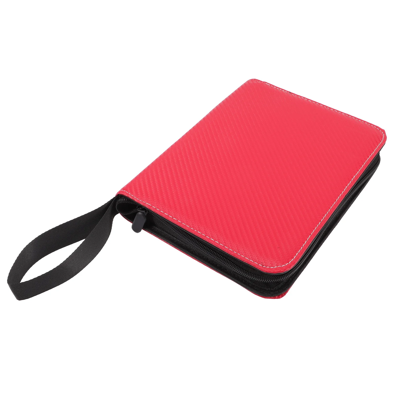 

Card Binder Organizer for Trading Sports Game Cards 4 Pocket Protector Album Storage Holder PU Waterproof Wear-Resistant