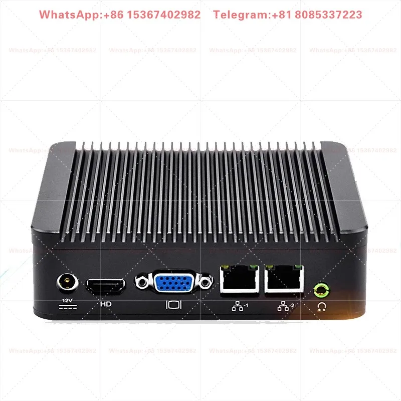 J1900 Mini Host Dual Gigabit Network Card Embedded Microcomputer Industrial Control Host for Automation Equipment Replacement