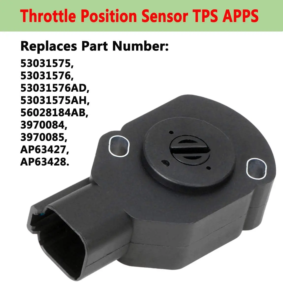 53031575 New Throttle Position Sensor For Dodge 5.9L Ram 2500 3500 1998-2003 53031576AD 53031575AH 53031576AD 53031576AC