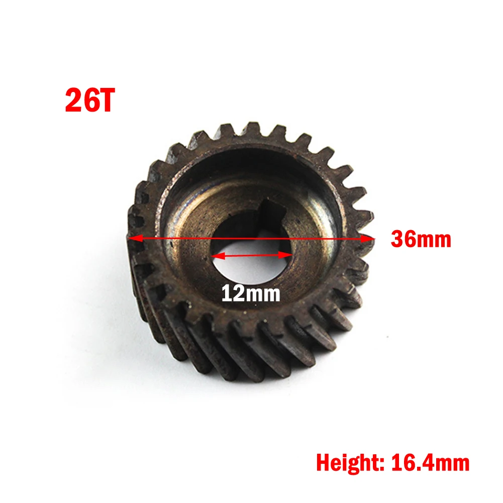 For 26 Electric Hammer Gear Wheel Set - For 26T and 49T Metal Spur Gears with 16.5mm and 9.8mm Thickness for Routine Maintenance