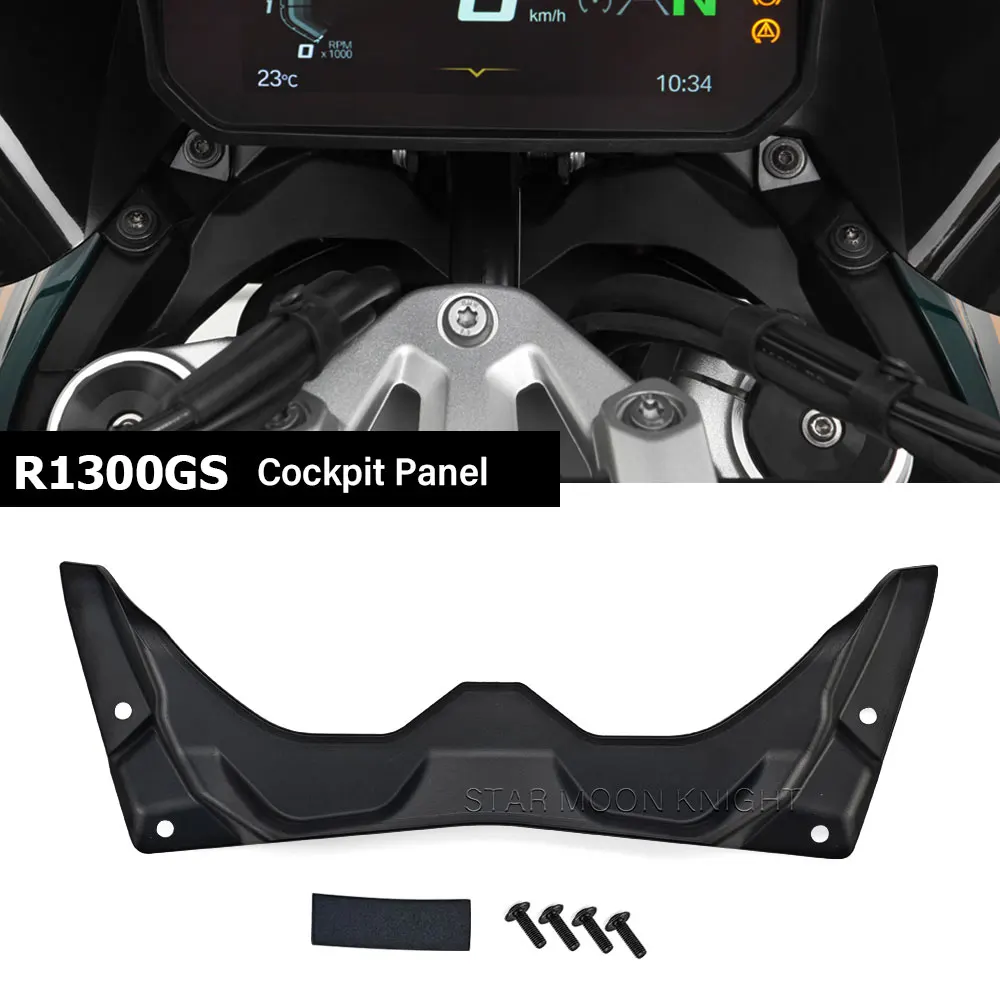 Motorcycle Cockpit Fairing Panel For BMW R 1300 GS R1300 R1300GS 2023 2024 Accessories ABS Updraft Wind Deflector