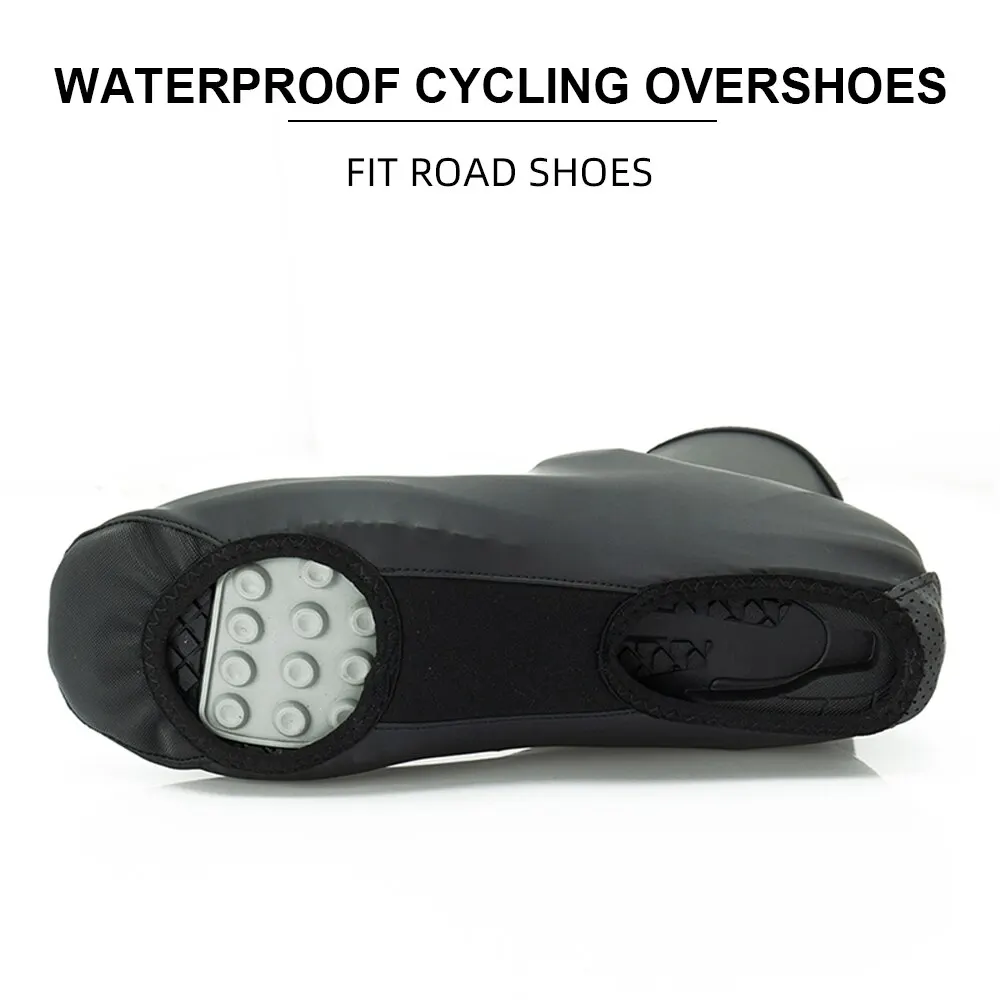 Ykywbike Cycling Shoes Covers YAS308 Waterproof Overshoes Bicycle Bike Reflective Windproof MTB Road Keep Warm Lock Protector