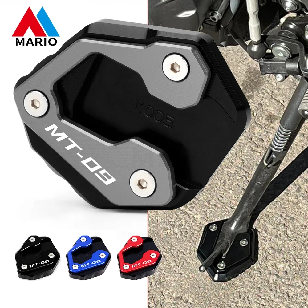 

For YAMAHA MT-09 MT 09 MT09 SP 2021 2022 Motorcycle Kickstand Foot Side Stand Extension Pad Support Plate Enlarge