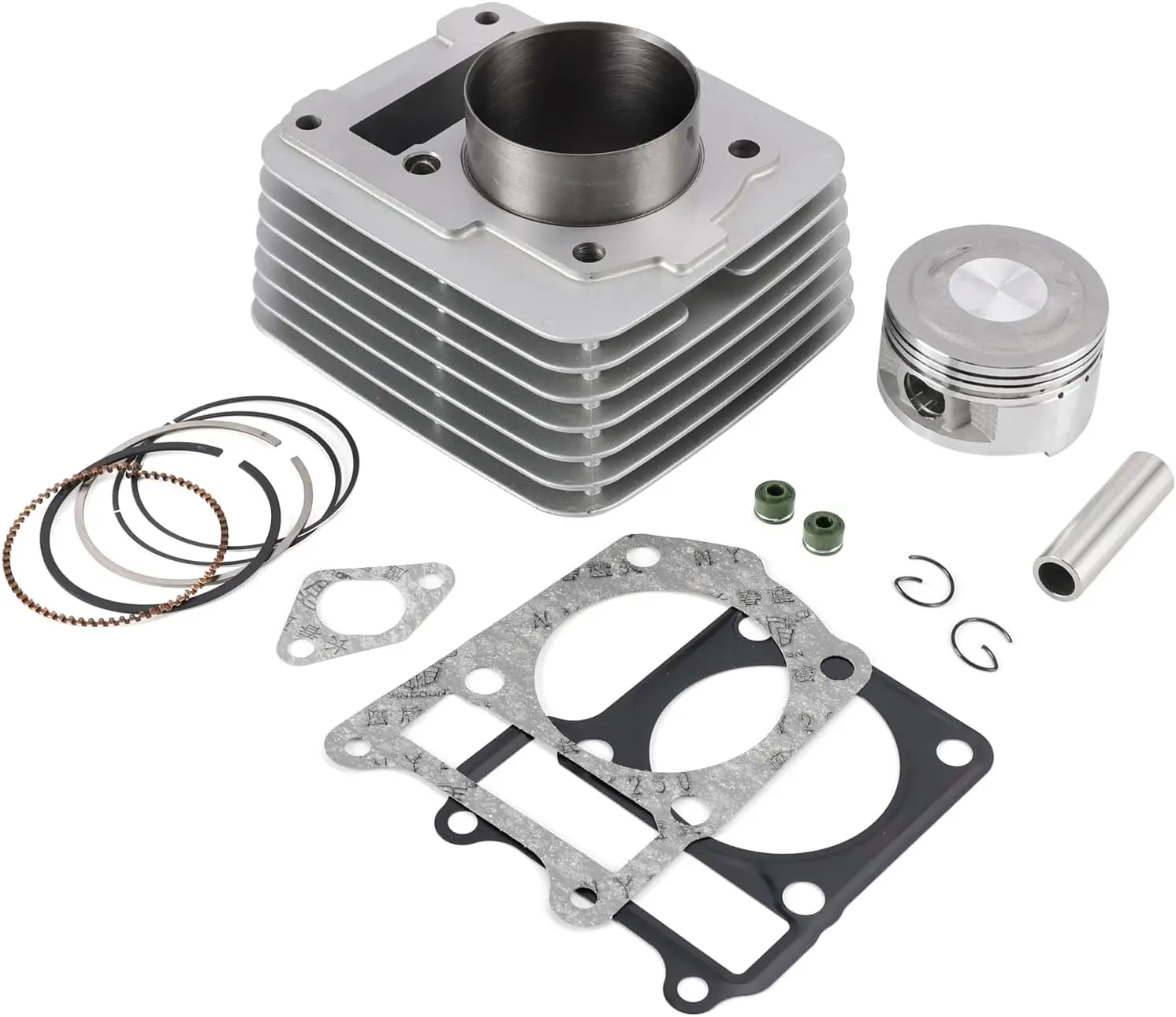 STD 62mm Big Bore Cylinder Piston Kit 185cc For Yamaha YBR125 YBR 125 Custom 2005-2018 for Yamaha YBR 125 Custom 4T AC 2008-2016