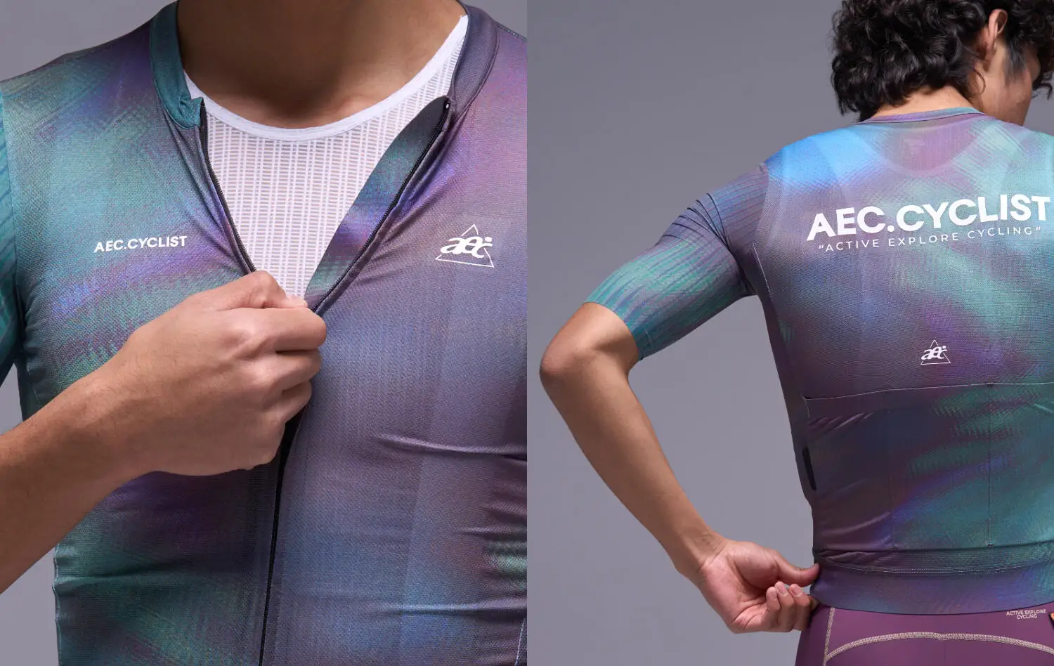 AEC YAOYING Serie Herren-Radtrikot Damen Slim Pro Bike Tops 2026 Sommer Kurzarm Fahrrad-Shirts Schnelltrocknend – Detail 5